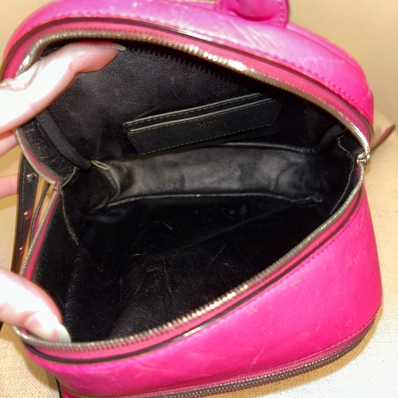 MCM Mini Neon Pink Backpack - Picture 8 of 9